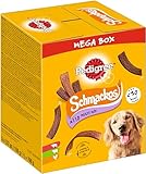 Pedigree Hundesnacks Hundeleckerli Schmackos Mixbox, 110 Stück - 790g, 22 Stück (5er...