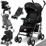 KIDIZ® Kinderwagen City-Pro Buggy Kinderbuggy klappbar Liegebuggy Sportwagen...