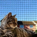 Tatamiyya Katzennetz Für Balkon, Katzennetz Drahtverstärkt 4x3m, Balkonnetz ist Robust...