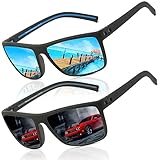 Perfectmiaoxuan Sonnenbrille Herren Damen Polarisiert HD-Pilotobjektive Leichte...