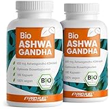 Bio Ashwagandha Kapseln 360x mit KSM-66 Ashwagandha - 600 mg Ashwagandha-Wurzelextrakt pro...