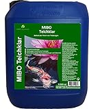 MIBO Teichklar Teichklärer 5.000 ml für 100.000 Liter gegen trübes und...