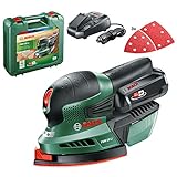 Bosch Akku Multischleifer PSM 18 LI (1 Akku,18 Volt System, im Koffer)