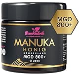 Manuka Honig | MGO 800+ | 250g | Das ORIGINAL aus NEUSEELAND mit Herkunftsnachweis |...