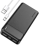 AsperX PowerBank 20000mAh,Power Bank Handy USB C Input und Output 5V 3A...