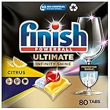 Finish Ultimate Infinity Shine Citrus Spülmaschinentabs – Geschirrspültabs für...