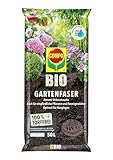 COMPO Bio Gartenfaser torffrei - zum Mulchen - zur Bodenverbesserung - 100% natürliche...