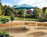 2.5m Crank & Tilt Parasol - Sky Blue - Pagoda