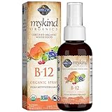 Garden of Life, Mykind, Veganes Vitamin B-12 (Methylcobalamin) Spray, 58ml