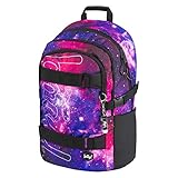 Baagl Schulrucksack für Mädchen Teenager - Skateboard Rucksack -...