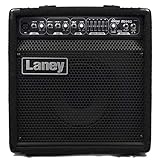 Laney AUDIOHUB Series AH40 - Multi-Input Combo Amp - 40W - 8 inch Woofer Black