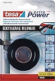 tesa extra Power Extreme Repair Reparaturband - Selbstverschweißendes Reparaturband aus...