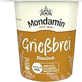 Mondamin Snack Becher Grießbrei Klassisch für zwischendurch oder als Dessert...