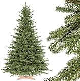 Weihnachtsbaum künstlich 220cm BAYERISCHE Tanne Premium von FairyTrees mit...