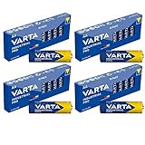 Varta Industrial 4006 AA-Batterien, Mignon, LR6, MN1500, geeignet für Geräte...