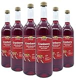 BLEICHHOF® Cranberrysaft - Direktsaft, vegan (6x0,72L)