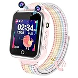 PTHTECHUS Smartwatch Kinder, Spiel Telefon Uhr für Kinder Touchscreen Armbanduhr mit...