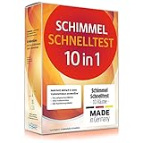 Luftasan Schimmeltest für bis zu 10 Räume | Schimmel Schnelltest zur...