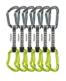 EDELRID Expressset Pure Set Sixpack, 10 cm, Slate-Oasis (627)