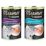 Miamor Trinkfein - Vitaldrink mit Ente 24x135ml & Trinkfein - Vitaldrink mit Thun 24x135ml