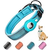 AgoumLux Hundehalsband für AirTag, Apple Airtag Reflektierendes Halsband Hund,...