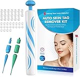 Skin Tag Remover,Painless Pen, Kit Tools with 40 Micro and Regular Bands,Easy...