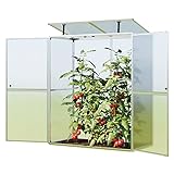 GFP Gewächshaus Tomatenhaus Emma 147 x 73 x 173 cm, 8 mm wärmedämmende...