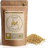 SPINTZ® 500g Bio Senfkörner - ganzer Senf - ungemahlene Senfkörner Senfsaat - 100%...