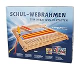 Rayher Schul-Webrahmen, Allgäuer Webrahmen, Holz, 53,5 x 42 cm, Webbreite 40 cm, im...