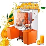 VEVOR Kommerzielle Orangensaftmaschine Profi Fruchtsaftpresse mit automatischer Zufuhr...