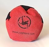 Juggle Pro Hacky Sack Footbag mit 2 Paneelen – Modell RED Turtle –...