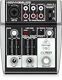 Behringer 302USB Erstklassiger 5-Eingangs-Mixer mit XENYX-Mikrofonvorverstärker und...