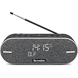 TechniSat DIGITRADIO BT 2 - tragbarer Premium-Bluetooth-Lautsprecher mit DAB+ Digitalradio...