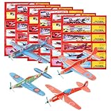 XPJBKC 36er Gleitflugzeuge Set, Flieger Styropor Kinder, Styroporflieger Flugzeuge Modell,...