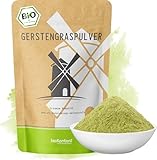 Gerstengraspulver BIO 500 g | gemahlenes Gerstengras aus kontrolliert...