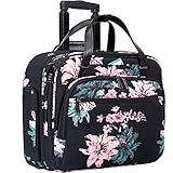 EMPSIGN Laptop Trolley Business Rolling Laptop Case Laptoptasche mit Rollen Bis...