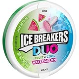 ICE BREAKERS Duo Minzbonbons mit Wassermelonen-Geschmack, 6 Stück