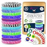 Olleeno® Mückenschutz Armband Moskito Insektenschutz Armband für Outdoor...