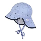 Sterntaler Jungen Schirmmütze M. Nackenschutz Bonnet, Bleu, 51 Bébé Garçon Kappe, Blau...