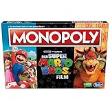 Hasbro Gaming Monopoly Super Mario Bros. Film Edition, Brettspiel für Kinder,...