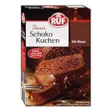 RUF Schokoladen-Kuchen, Backmischung mit einfacher Zubereitung für schokoladigen und...