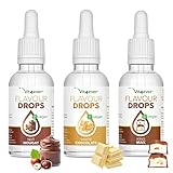 Flavour Drops 3x 50ml - Bundle Chocolate Mix 3 - Flavdrops Geschmackstropfen ohne Kalorien...