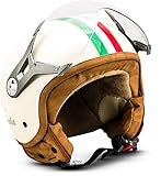 SOXON® SP-325 „Imola“ · Jet-Helm · Motorrad-Helm Roller-Helm Scooter-Helm...