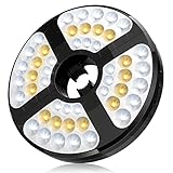 48 LED Sonnenschirmbeleuchtung, 450 Lumen superhelle Sonnenschirm LED Beleuchtung Licht...