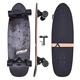 Apollo Surfskate pro Board | midi Longboard für Erwachsende, Kinder mit...