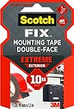 Scotch-Fix Extreme Außenmontageband PT1100-1915-P, 19 mm x 1,5 m, 1 Rolle/Packung...