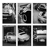 SSLGLS100 Auto-Poster, Wandkunst, Dekoration, 911, klassische Vintage-Poster,...