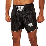 Leone 1947 AB766 Kick-Thai-Hose, Unisex – Erwachsene, schwarz, M