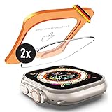 XeloTech Premium Schutzglas für Apple Watch Ultra 49 mm [2xStück] -...