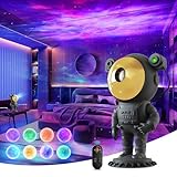 LAMPET Astronaut Sternenhimmel Projektor Kinder - Sternenprojektor Galaxy Projector mit...